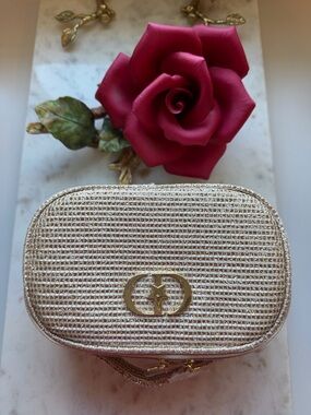 Dior Gold Woven Cosmetics Case